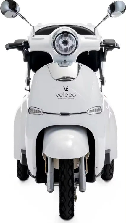 3 Wheeled VELECO Mobility Scooter Big Wheels Mobility Scooters for Adults