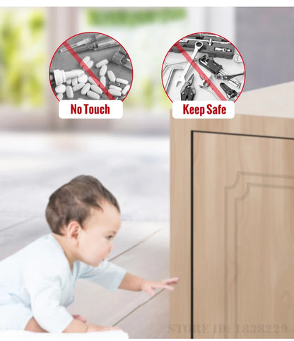 KAK Electronic Lock Locker RFID Cabinet Lock Invisible Sensor Lock Hidden Drawer Locks Keyless Child Safety Lock Door Hardware