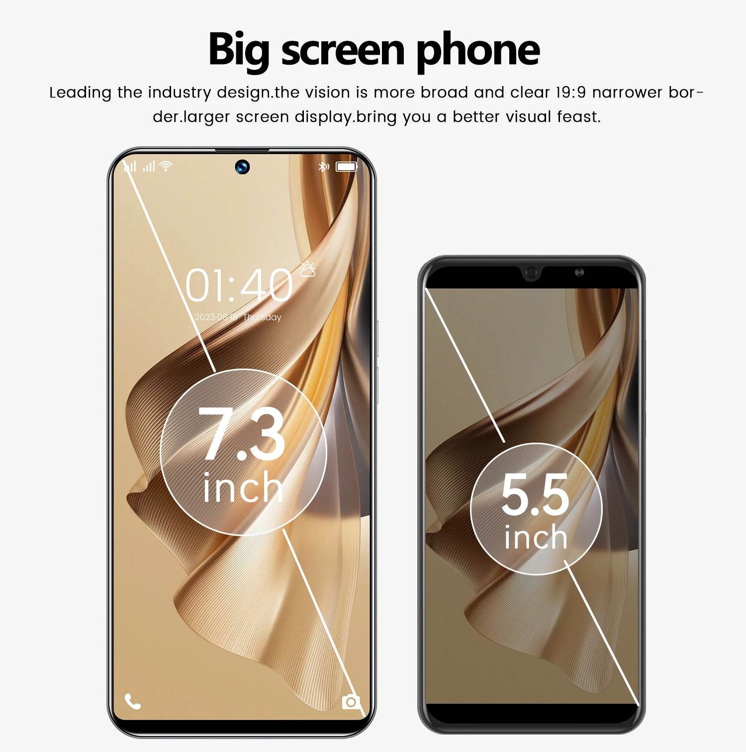 2025 New Reno 10 Pro Smartphone 7.3 inch Full Screen 5G Cell Phone 16TB+1TB 7800mAh Mobile Phones 108MP Global Version Celulares - MarvelouStoree