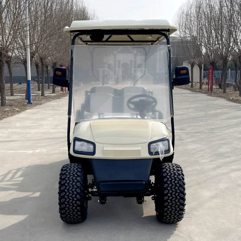 Newly Designed Fuel Golf Cart With Cargo Tank, 4-Seater, Four-Wheel Front And Rear Independent Suspension, 350cc Gasoline Engine - MarvelouStoree