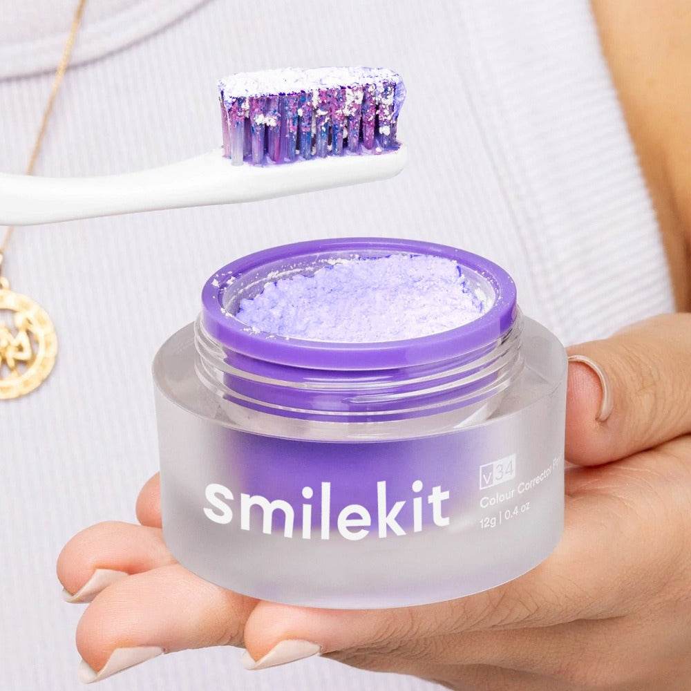 SmileKit V34 whitening tooth powder household portable whitening tooth powder - MarvelouStoree