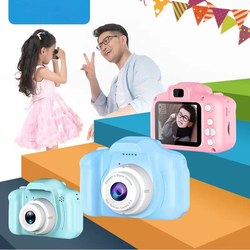 x2 HD children's digital camera cartoon camera portable SLR camera toy child birthday gift