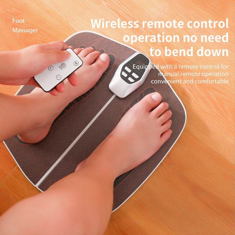 EMS foot massage foot pad foot massage machine Pulse foot massager micro current foot therapy - MarvelouStoree