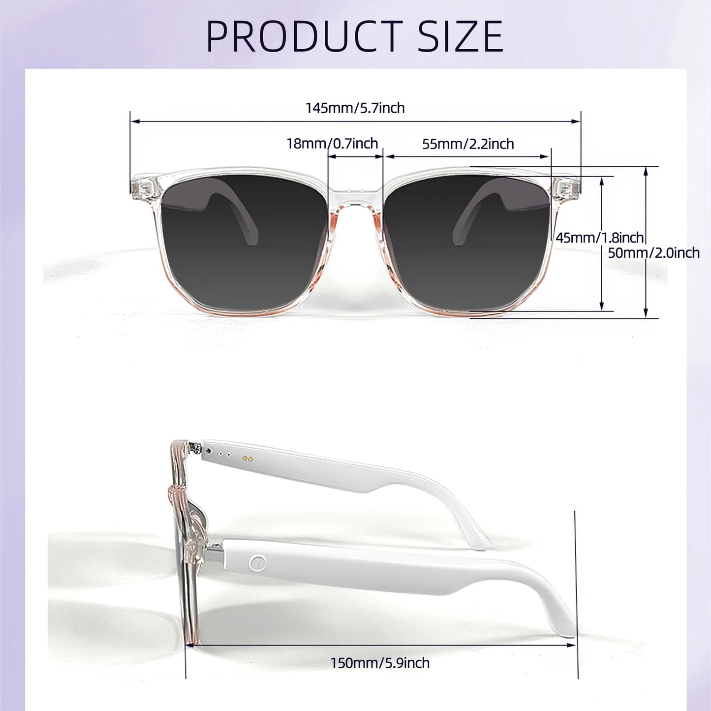 LIFEBEE GS03 New Fashion Smart Glasses ,Wireless Call,Listening to Music ,Anti-ultraviolet Light and Thin