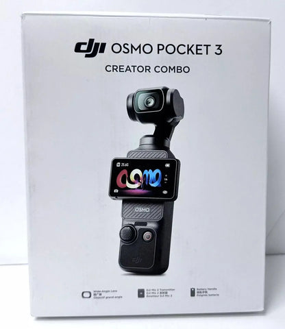 DECEMBER SALES DJI Osmos Pocket 3 Creator Combo 4K Gimbal  Free Shipping!