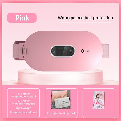 Warm palace belt constant temperature electric heating waist protection female menstrual aunt's magical massage device - MarvelouStoree