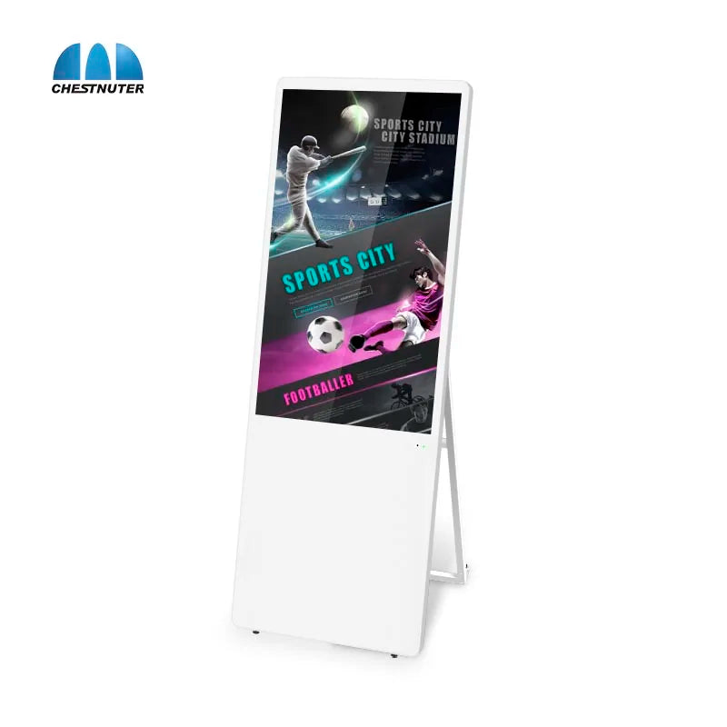 43 inch Portable digital poster lcd android smart indoor Advertising Player screen display board digital signage and displays