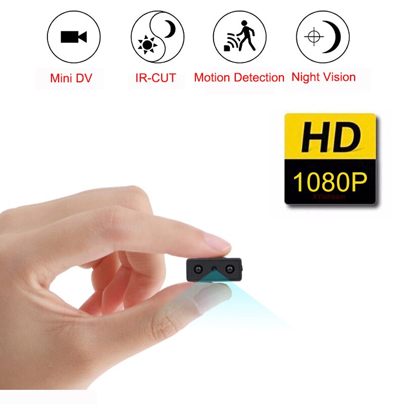 Mini Camera Full HD 1080P Home Security Camcorder Night Vision Micro Secret Cam Motion Detection Video Voice Recorder