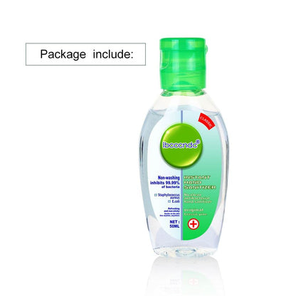 50ml Travel Portable Hand Sanitizer Gel Anti-Bacteria Moisturizing Liquid Disposable No Clean Waterless Antibacterial Hand Gel - MarvelouStoree