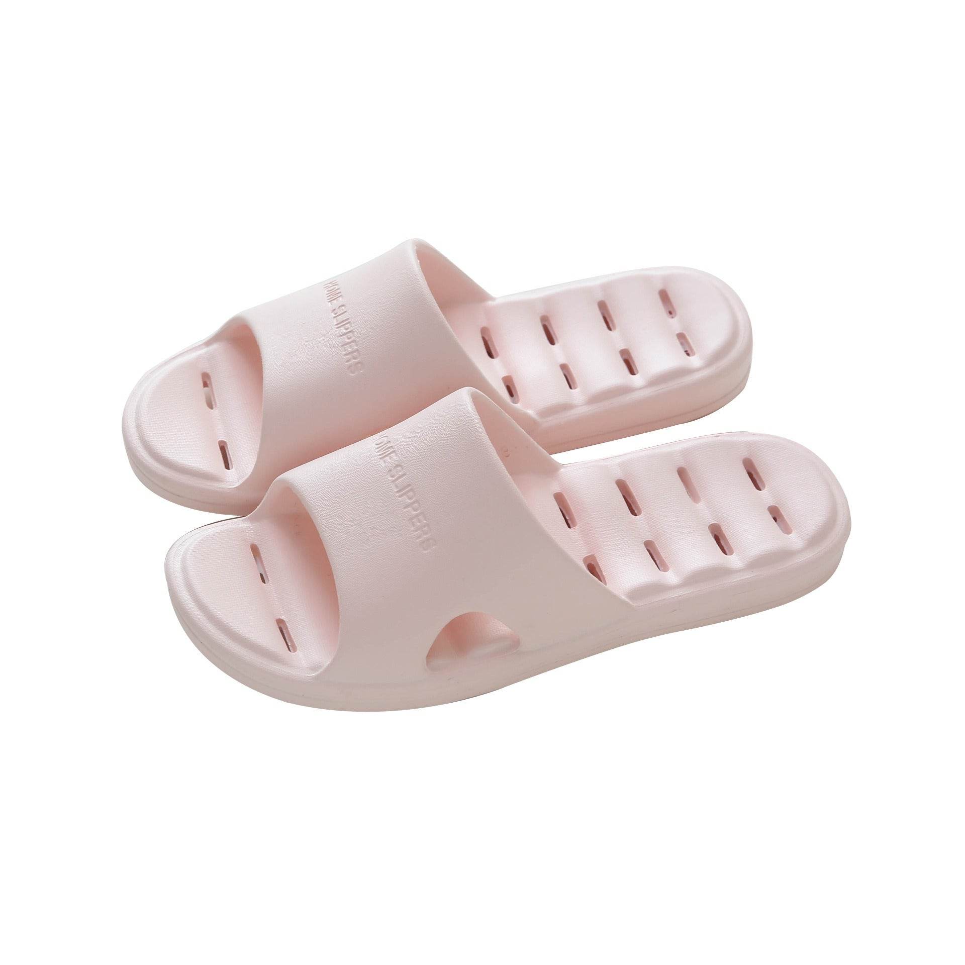 New EVA Home Slippers Summer Soft Couple Deodorant Hollow Leakage Sandals Anti-Slip Bathroom Slippers - MarvelouStoree