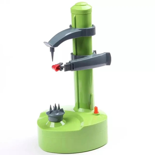 Multifunctional Automatic Peeler Electric Spiral Apple Peeler Slicer Fruit Potato Automatic Battery Powered Peeler Kitchen Tools