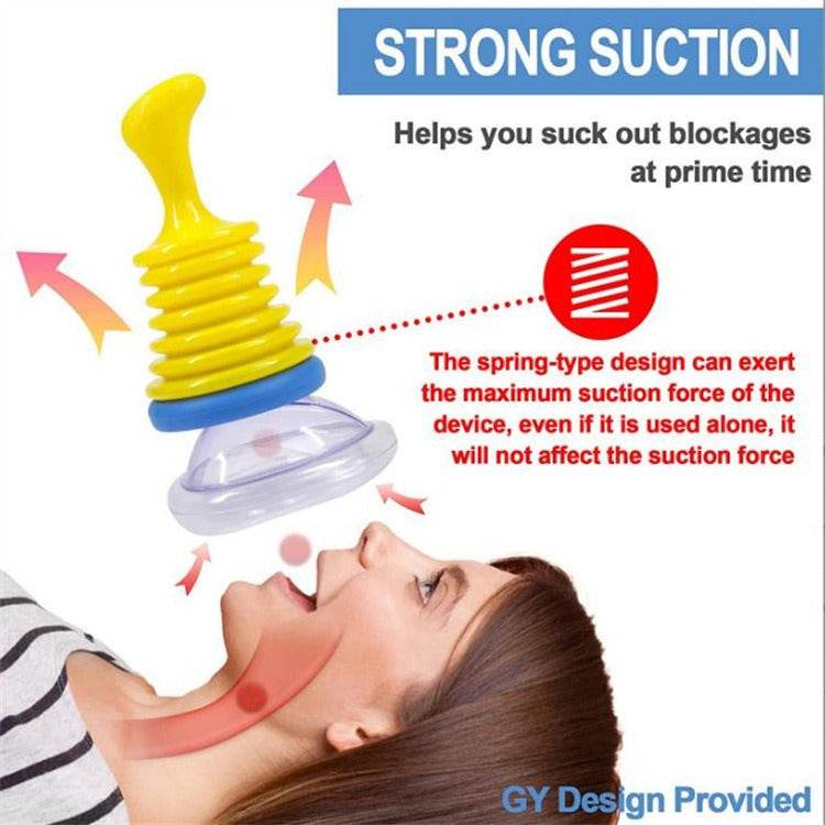 Vital capacity breathing trainer Choking emergency rescue breathing mask Choking Emergency Device - MarvelouStoree