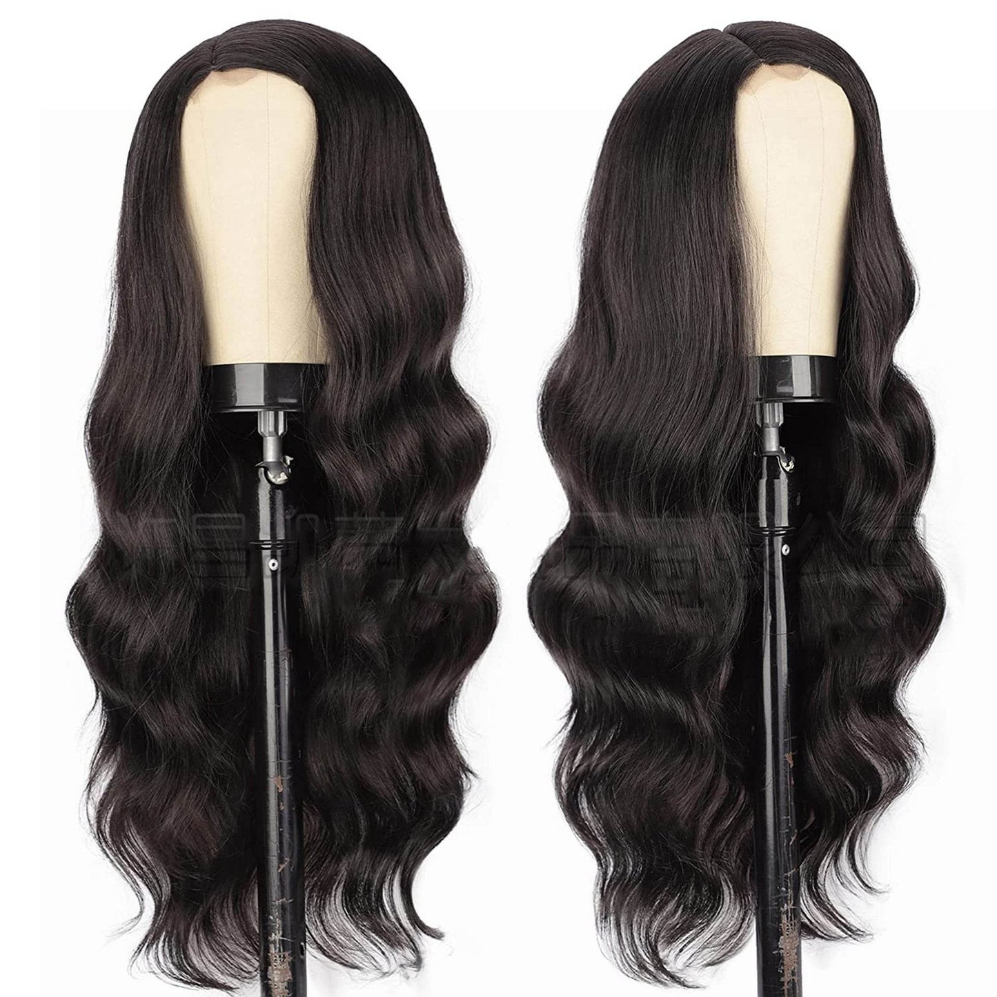 European and American Wigs With Long Curly Hair, Women's Front Lace Wigs, High-Temperature Silk Wigs, and Headsets - MarvelouStoree