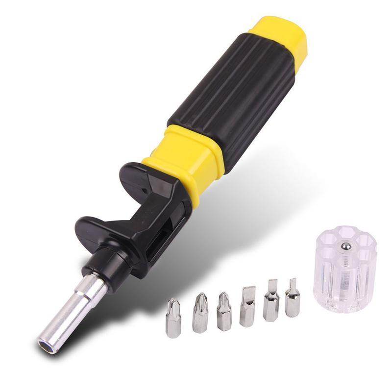 6in1 360 Degree Twist Flexible Screwdriver Bit Precision Screwdriver Screws DIY Repair Hand Tool - MarvelouStoree