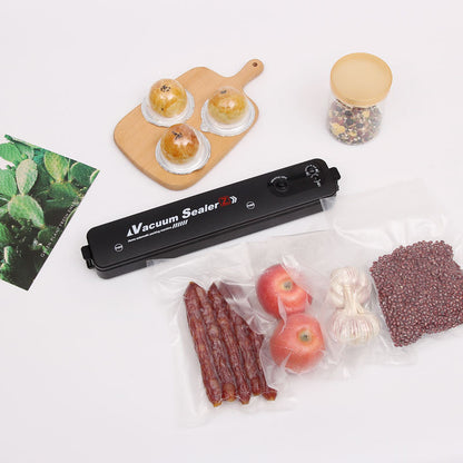 One-Click Vacuum Sealing Machine Household Kitchen Automatic Vacuum Sealing Machine Mini Small Plastic Sealing Machine Fresh-Keeping Machine