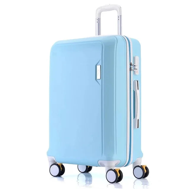 ABS+PC luggage set travel suitcase on wheels Trolley luggage carry on cabin suitcase Women bag Rolling luggage spinner wheel