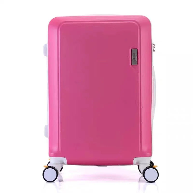 ABS+PC luggage set travel suitcase on wheels Trolley luggage carry on cabin suitcase Women bag Rolling luggage spinner wheel