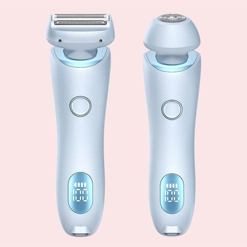 Hair removal device for women dual headed shaving device private hair trimmer electric hair scraper women's hair removal device