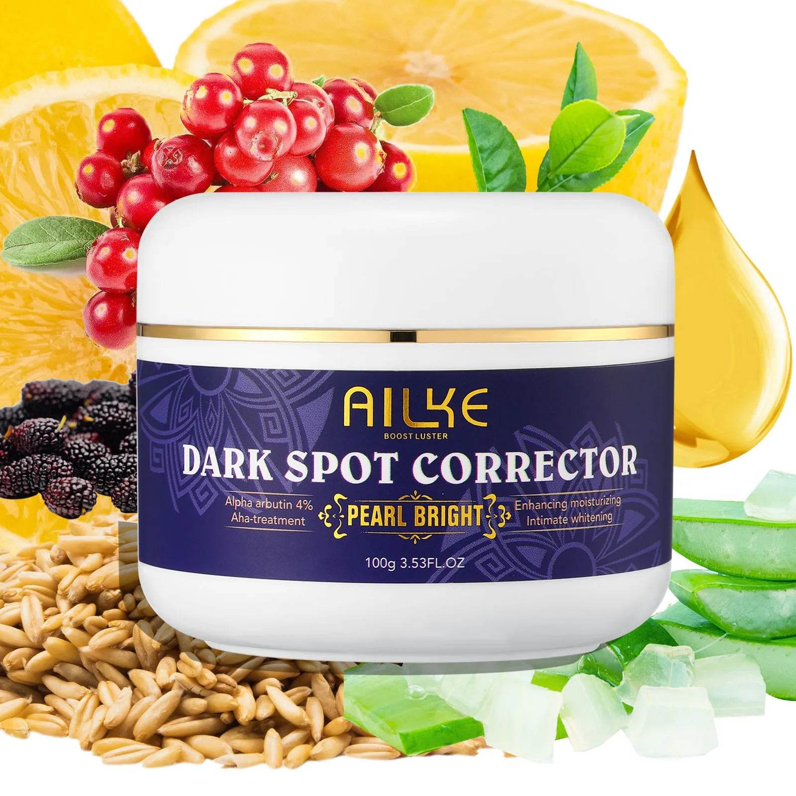 AILKE Dark Spots Remover Cream, For Armpit,Elbows, Legs, Age Spots,Sun Spots And Freckle Remover,With Glutathione &Vitamin E - MarvelouStoree