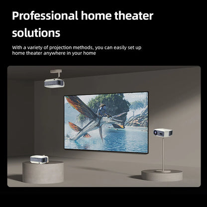 Marveloustoree projector A004 Pro Android Projector Portable Full HD Home Cinema 4K Movie Decode 1080P VideoProjector Electric Focus 3D MINI Theater