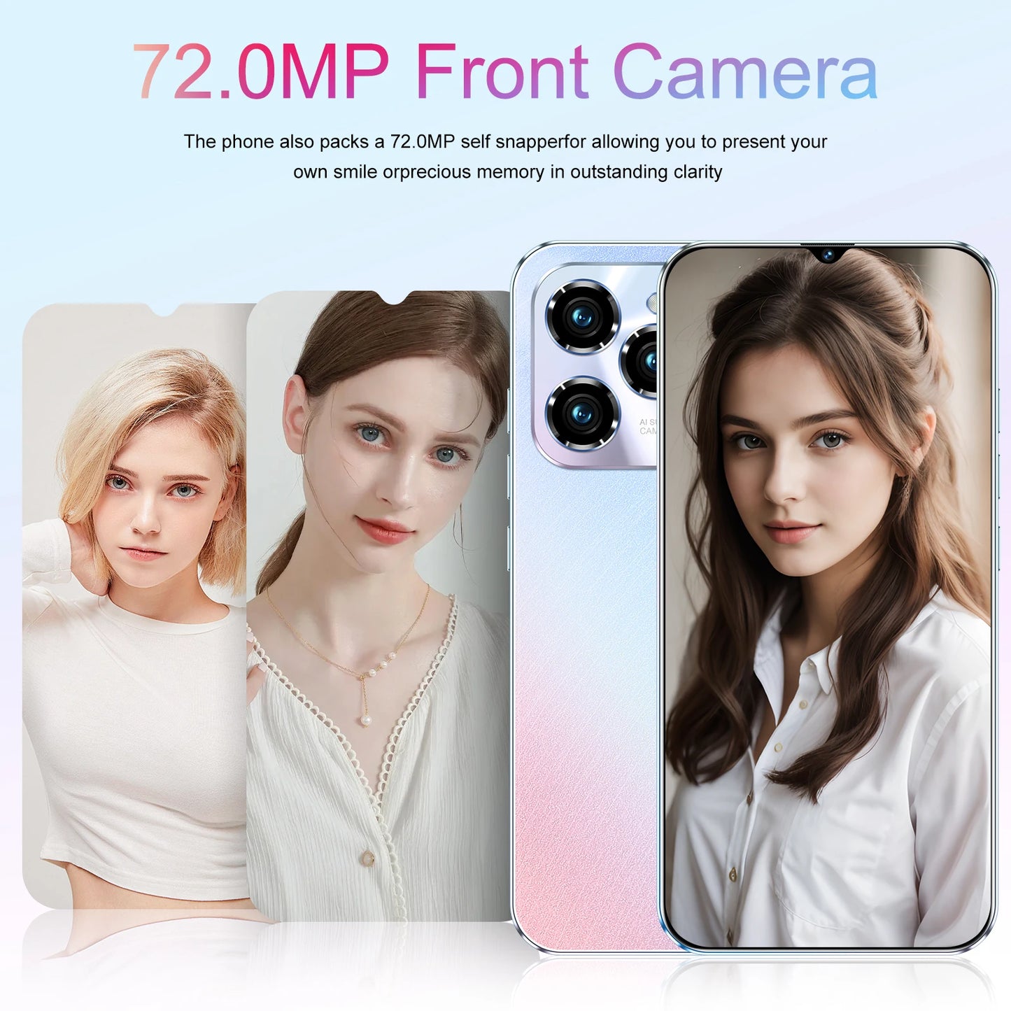 New Hot40 Pro Smartphone 6.8inch Full Screen 4G/5G Cell Phone 16TB+1TB 6800mAh Mobile Phones 108MP Global Version Celulares