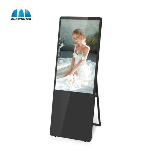 43 inch Portable digital poster lcd android smart indoor Advertising Player screen display board digital signage and displays