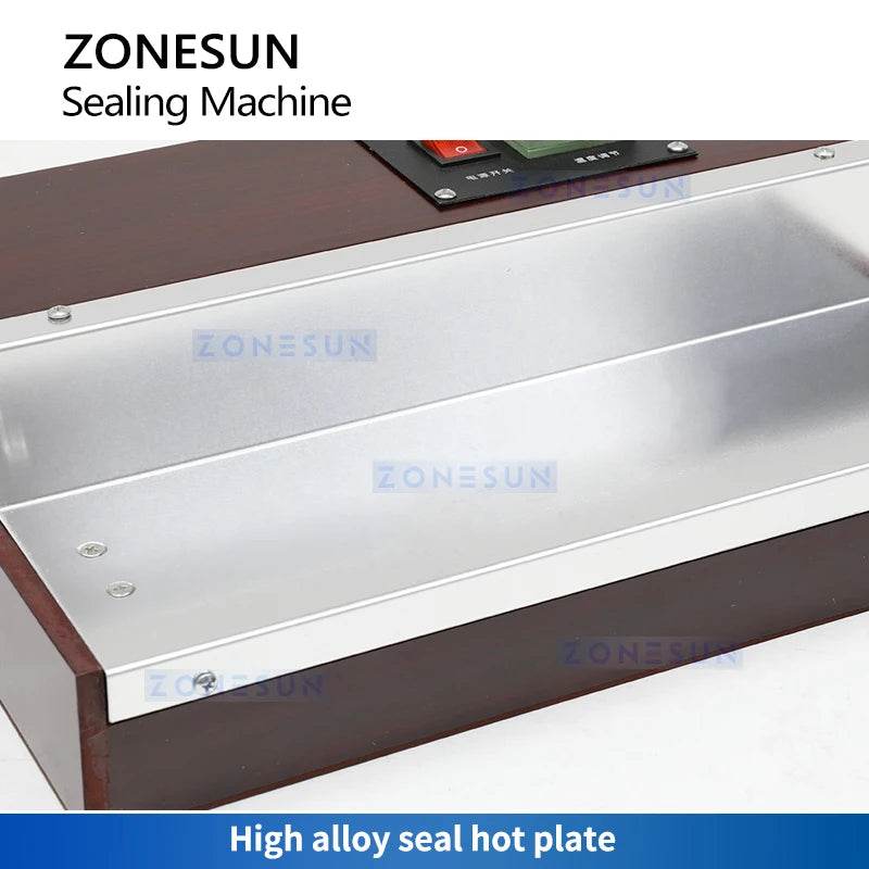 Zonesun ZS-FM10 Cellophane Sealing Machine BOPP Film Heat Shrinker Machine for Perfume Box Carton Film Packaging - MarvelouStoree