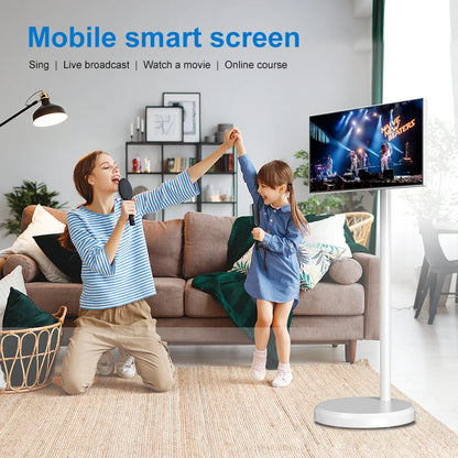 Hot selling 21.5 inch Bluetooth wireless projection with built-in Google Store 8 million built-in camera for entertainment