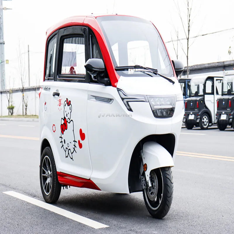 Adult Mini Scooter  Lithium Battery Powered  3 Wheel Small Electric  Vehicles