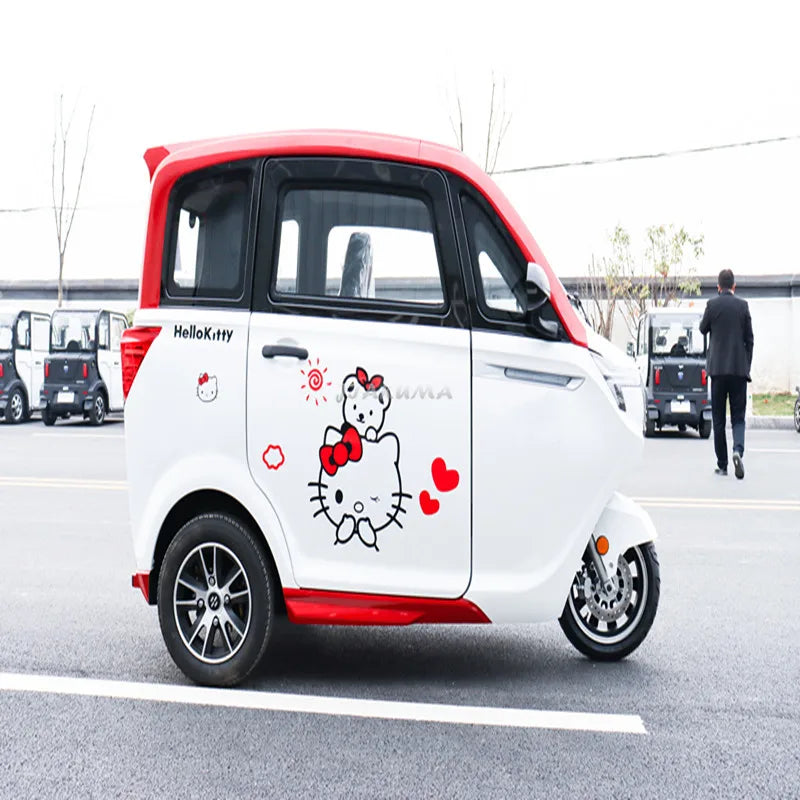 Adult Mini Scooter  Lithium Battery Powered  3 Wheel Small Electric  Vehicles