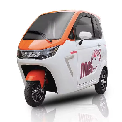 YANUO Electric Tricycle Fully Enclosed Three-Wheeled Electric Scooter Mobile Scooter Adult Electric Tricycle With Roof with EEC