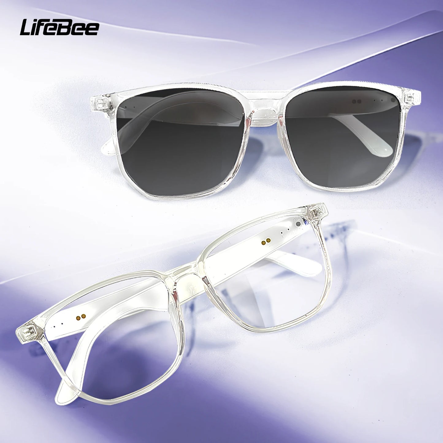 LIFEBEE GS03 New Fashion Smart Glasses ,Wireless Call,Listening to Music ,Anti-ultraviolet Light and Thin