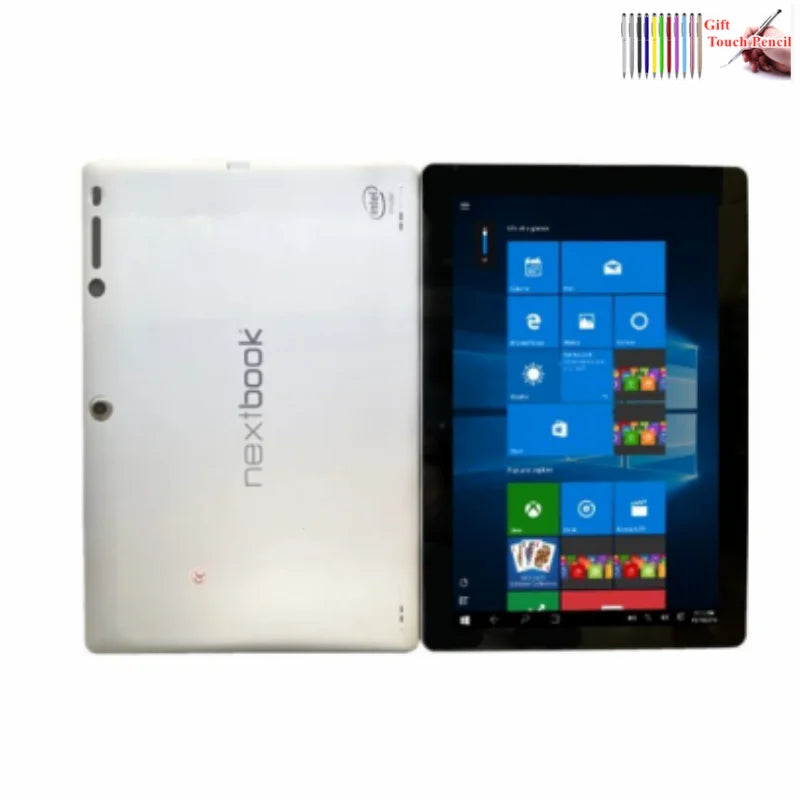 2024 New 2GB+64GB 11.6 Inch Windows 10 Tablet With Docking Keyboard 1366*768 IPS x5-8300 CPU HDMI-Compatible WIFI Quad Core