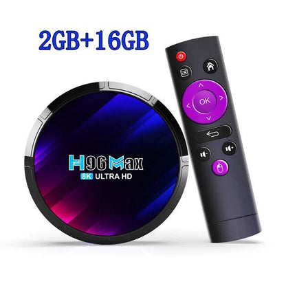 Android TV Box H96MAX RK3528 Android Box Support 2.4G/5.8G WiFi6 BT5.0 4K Video Set Top TV Box Decode And Play 8K 24Fps - MarvelouStoree