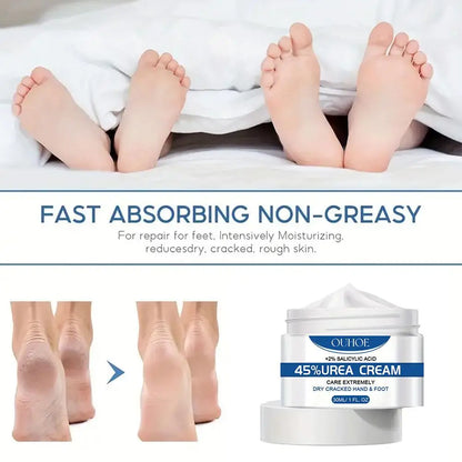 Anti Drying Foot Cream Urea Crack Heel Calluses Dead Skin Removal Soothing Chapping Repair Moisturizing Hydration Hand Feet Care