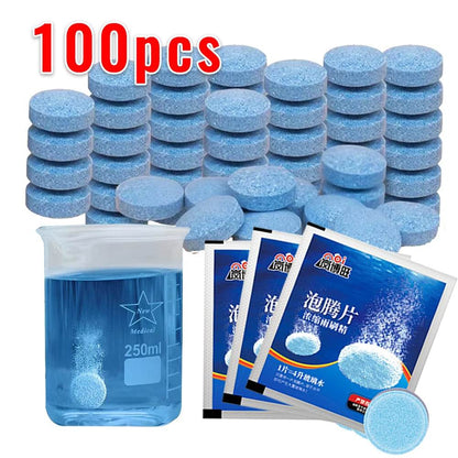 Auto Wiper Glass Solid Cleaning Car Windscreen Wiper Solid Cleaner Effervescent Tablets Cleaning Windshield Window Glass Cleaner - MarvelouStoree