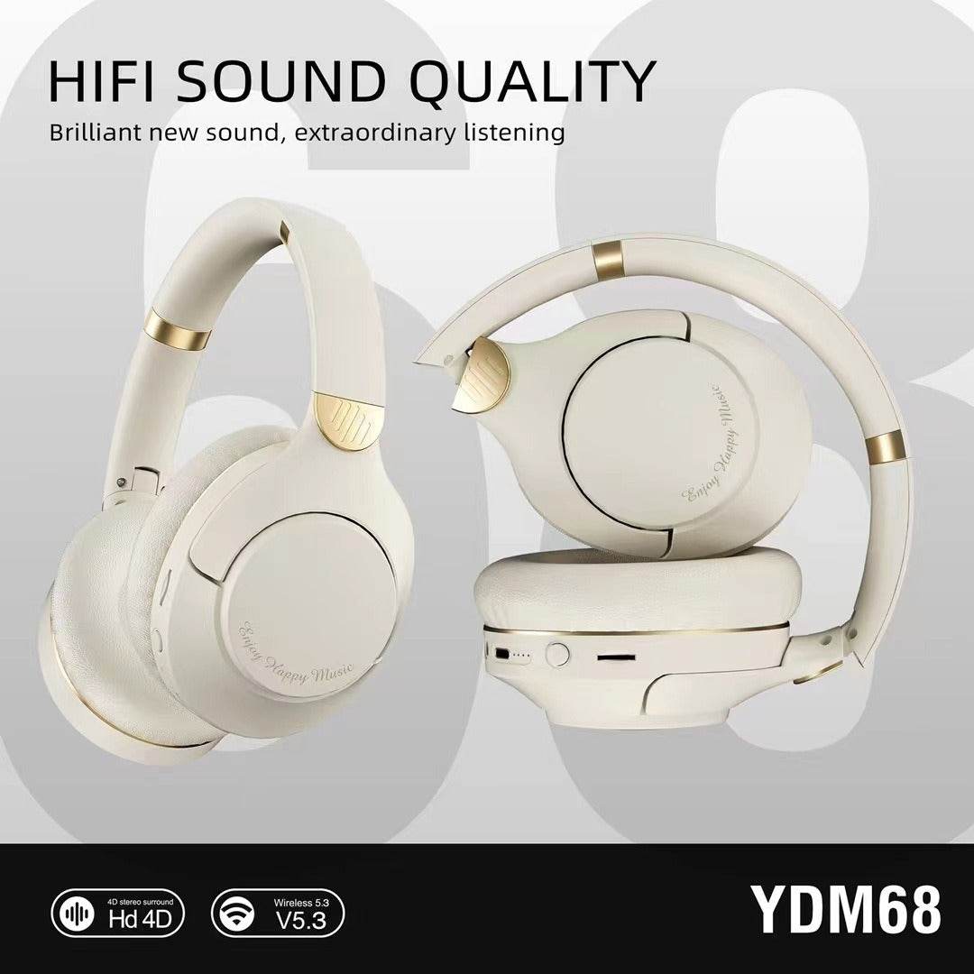 YDM68 new wireless Bluetooth headset with heavy bass gaming headset - MarvelouStoree