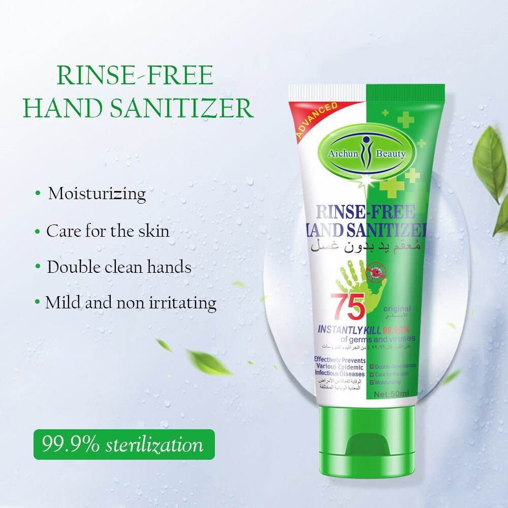 Disposable Hand Sanitizer 75% Alcohol Sterilization Bactericide Antibacterial Disinfection Gel Personal Cleaning Hot Sale - MarvelouStoree