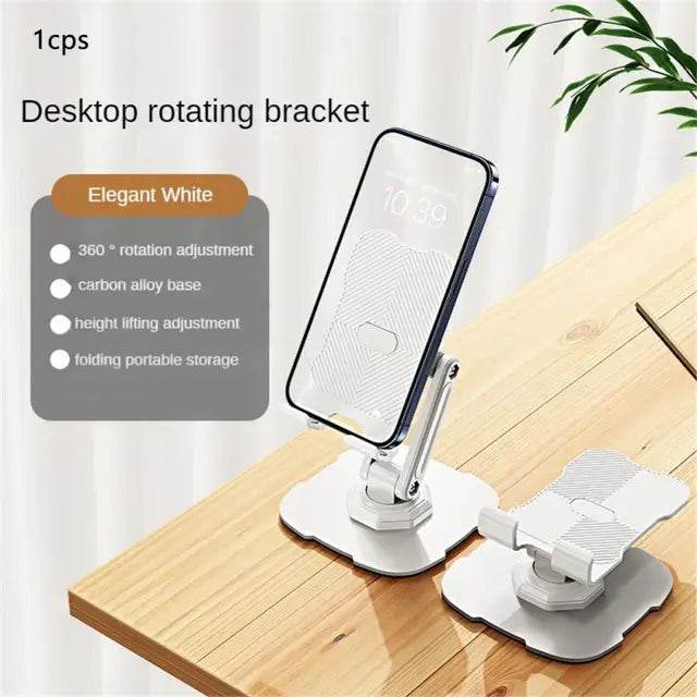 Mobile desktop stand rotatable foldable TV series tablet phone stand - MarvelouStoree