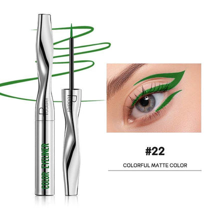 Makeup Pudaier eyeliner long-lasting waterproof eyeliner pen ultra-fine color liquid eyeliner - MarvelouStoree