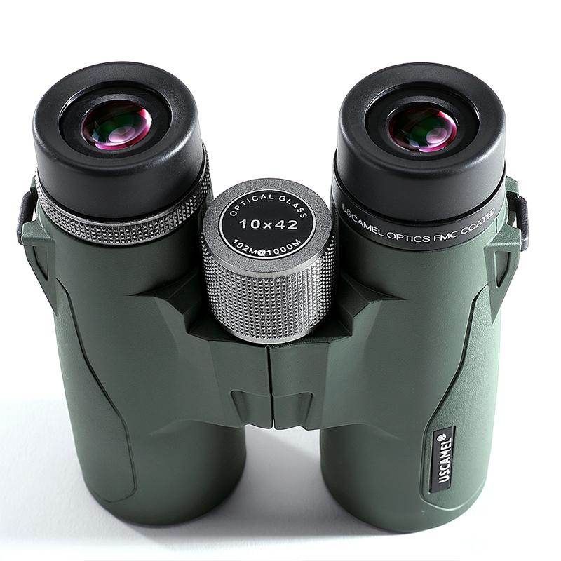 USCAMEL Binoculars Military HD 10x42 High Power Telescope Professional Hunting Outdoor,Black - MarvelouStoree