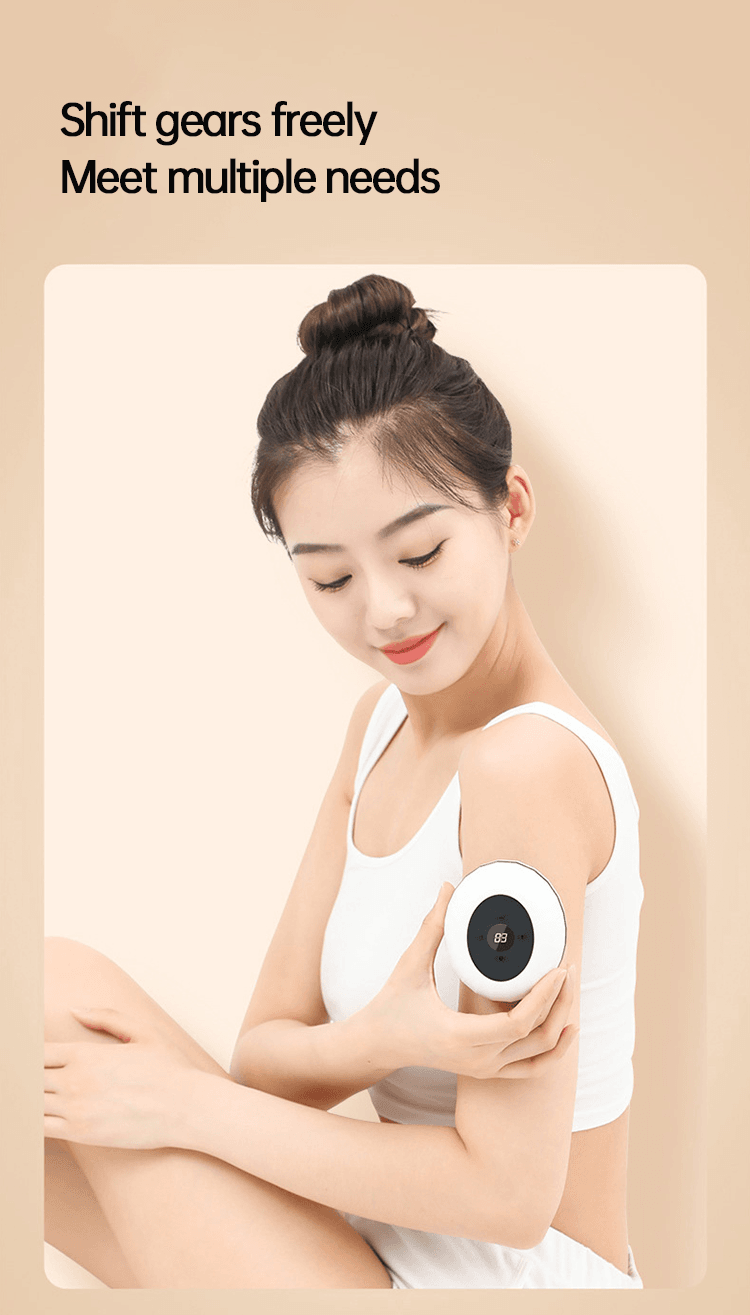 12 Levels Electric Intelligent Scraping Cupping Device Household Wireless Cup Instrument Painless Dredge Meridians Health Care - MarvelouStoree