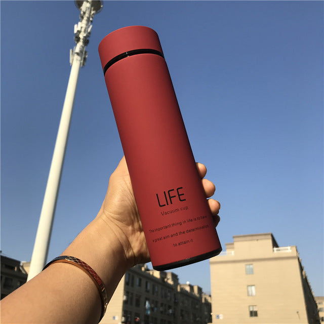 Insulate Thermos tea mug with Strainer Thermo mug Thermos Coffee cup Stainles steel thermal bottle Vacuum flask