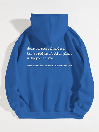 Dear person behind me hoodies and sweaters, mental health sportswear - MarvelouStoree