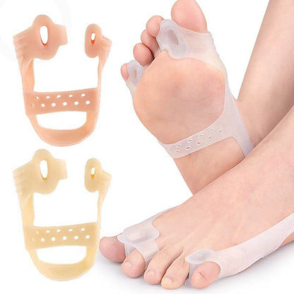 Thumb eversion tension band with double hole large foot bone overlapping toe splitter, flexible and wear-resistant small toe ela - MarvelouStoree