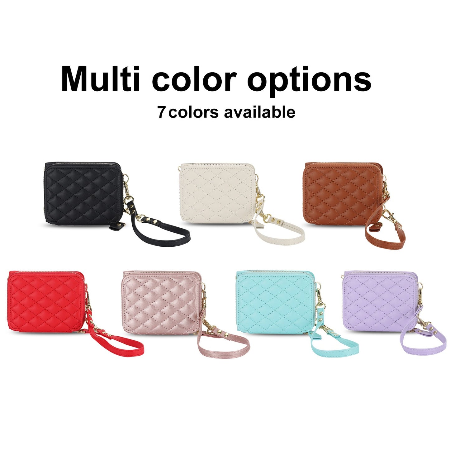 Suitable for Flip5 4 folding phone case fashion card insertion Samsung ZFlip6 crossbody small fragrant style phone leather cover