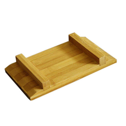 Bamboo Sushi Plate Rectangular Sushi Platform Cooking Sashimi Japanese And Korean Cuisine Japanese Tableware Serving Geta Plate - MarvelouStoree