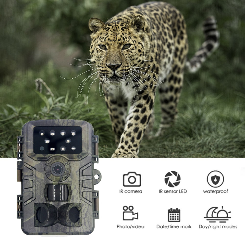 Trail Camera 20MP 1080P Waterproof PIR Infrared Hunting Camera With Night Vision Wildlife Cam Surveillance Tracking Camera PR700