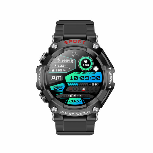 T96 Smart Watch TWS 2 in 1 Bluetooth HD Call Recording Local Playback Health Monitoring