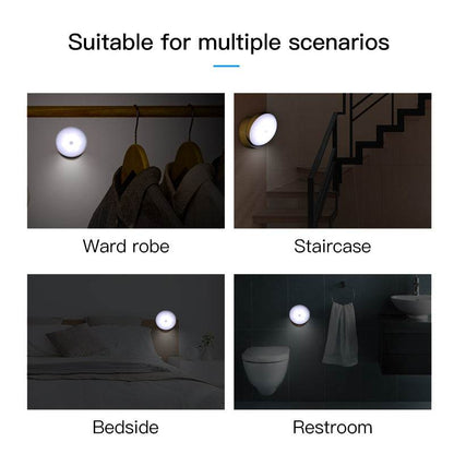 Human body induction light bedroom bedside wall light staircase light rechargeable night light ﻿ - MarvelouStoree